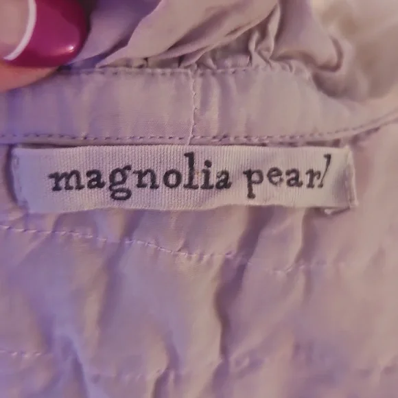 Magnolia Pearl Lilac Ruffle Collar